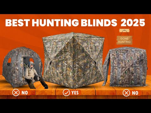 "Top 5 Best Hunting Blinds in 2025 ! (270° & 360° See-Through Review)"