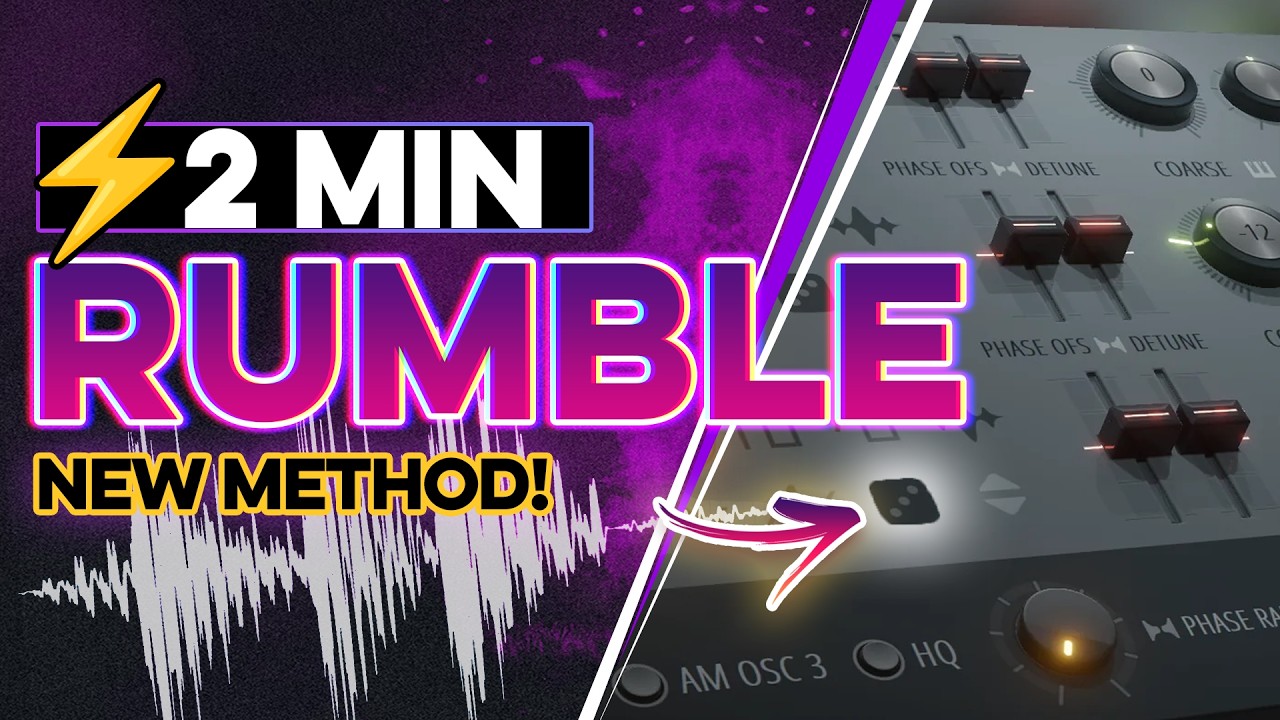 Techno Rumble in 2 Minutes (New Method)