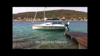 preview picture of video 'Kroatien 2012 mit einem Kleinkreuzer'
