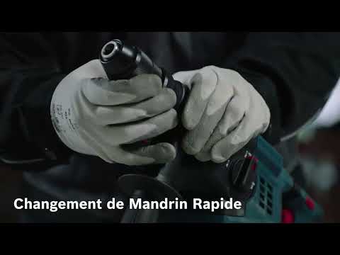 Perforateur sans-fil SDS-Plus GBH 18V-28 CF, GL-BOXX, 2x 8.0Ah - 0611921002 BOSCH