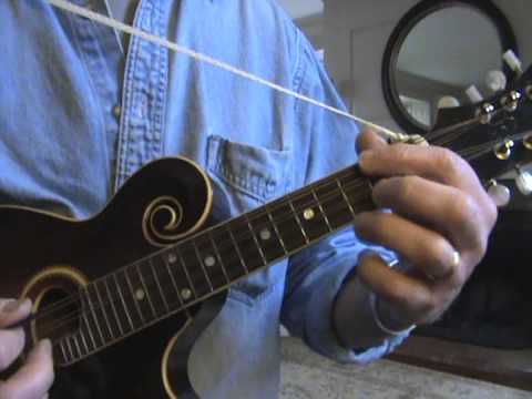 Simple Mandolin blues in D.