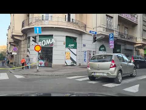 Belgrade drive from Fair to Old Town 2025-11-16