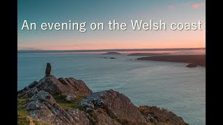 An evening on the Welsh coast