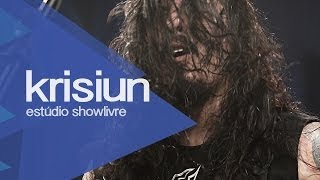 &quot;Descending abomination&quot; - Krisiun no Estúdio Showlivre 2013