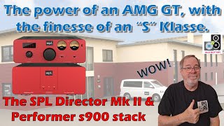 Video thumbnail for The power of an AMG GT with the finesse of an “S” Klasse. SPL Director Mk II & Performer s900 stack. by Old Guy Hifi