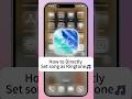 IOS 26 How To Set Songs As Ringtone Custom Ringtone Fyp
