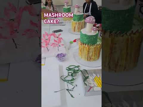 MASHROOM CAKE,  💯🪼SUPPER EASY #trendingcakes #TRENDING #viralvideo #viralsong #POPULAR