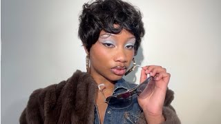 frosty 2000's video vixen makeup