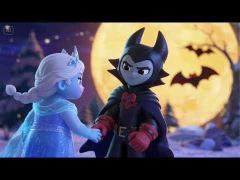 Bats at Dusk with the Ice Queen 3 | A Final Night of Magic, Mystery, and Ice Adventures! 🦇❄️🌙