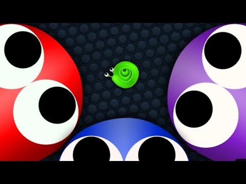 SLITHERIO TROLL TINY HACKER SNAKE VS GIANT NOOB SNAKES - A.I. 55K+ SCORE | Insane Slitherio Gameplay