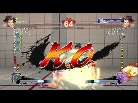 SSF4 AE Ver. 2012: FAXgimoto [Makoto] vs. yu-chin0229 [Makoto] - PSN Ranked Match