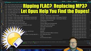Directory Opus: Cleaning Up Your MP3 and FLAC Music Library!