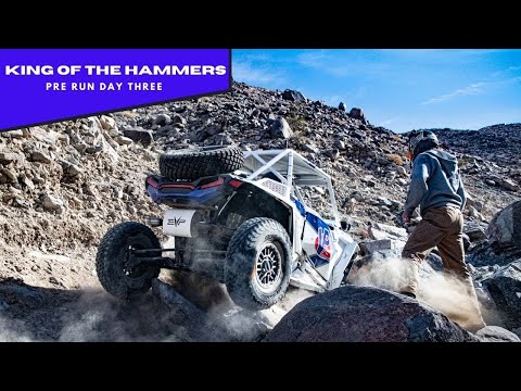 2021 King of the Hammers pre run day 3. (Polaris RZR Johnson Valley CA)