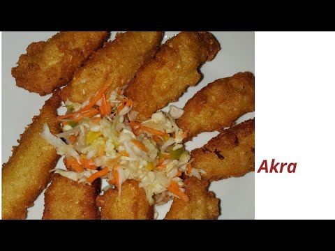 How to make Haitian Acra / " Akra"