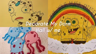 Decorate My Dorm Hall With Me/// Life of an RA series