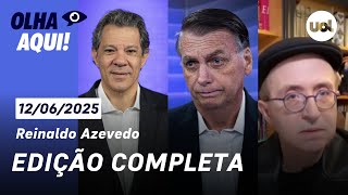 Reinaldo ao vivo: Julgamento no STF, Haddad rebate e Motta pressiona sobre IOF; caso Zambelli e+