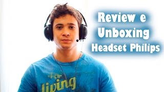 Review e Unboxing - Headset Philips SHM1900 | Fernando Roberto
