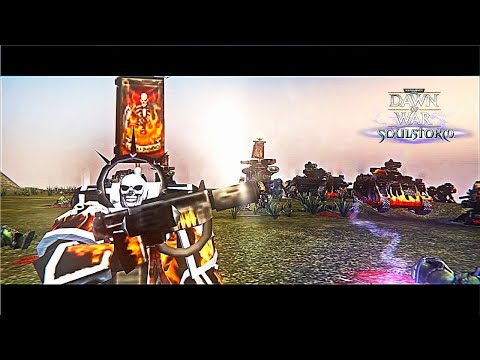 Legion of the Damned vs Death Guard -  Survival ! - Unification Mod 2021| WH40k: DoW - Soulstorm