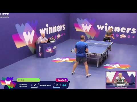 Winners League  20.08.21  Vinnikov Oleksandr - Priadko Yurii 19:00