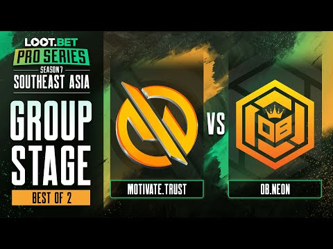 MG.Trust vs OB.Neon Game 1 - Pro Series 7 SEA: Group Stage w/ Ares & Black^
