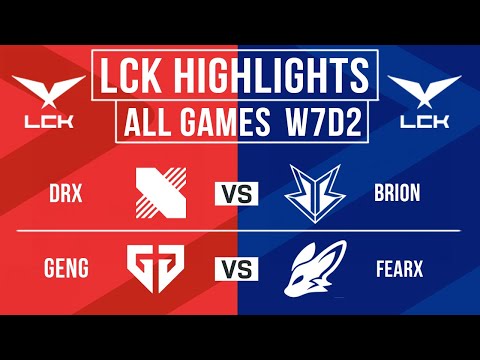 LCK Highlights ALL GAMES Week 7 Day 2 | LCK Summer Split 2024