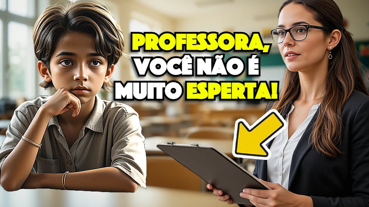 Professora OBRIGA aluno a SOLUCIONAR uma equação complexa para ZOAR dele, SEM SABER QUE O MENINO...