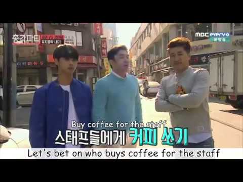 [ENG SUB] VIXX's N on "Bachelor Party" - Clip of Long Jump Competition