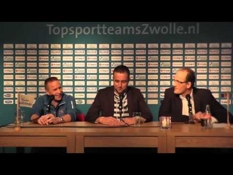 Persconferentie Landstede Volleybal - Talent Team Papendal