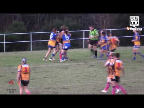 2016 ICRL Round 11 Women In Defense League Highlights - Helensburgh Tigerlillies Vs Bomaderry