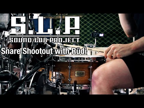Tama S.L.P. Snare Shootout with Rudi