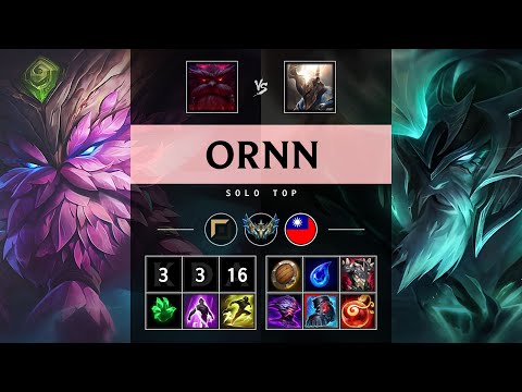 Ornn Top vs Pantheon - TW Challenger Patch 25.20