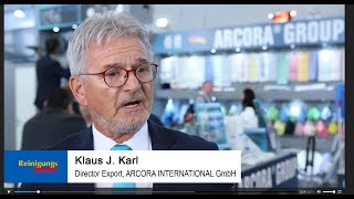 Live von der Interclean Amsterdam | 2018: ARCORA®