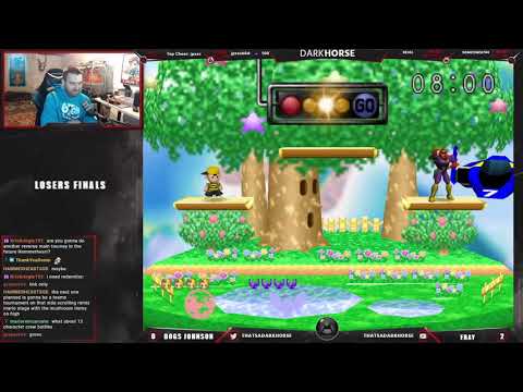 Reverse Mains Losers Finals - Fray (Captain Falcon) Vs. Dogs Johnson (Ness) SSB64