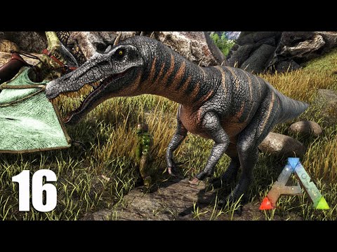 DOMANDO UM BARIONIX e construindo a SEGUNDA BASE  -  Ep 16