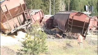 North Idaho Train Wreck