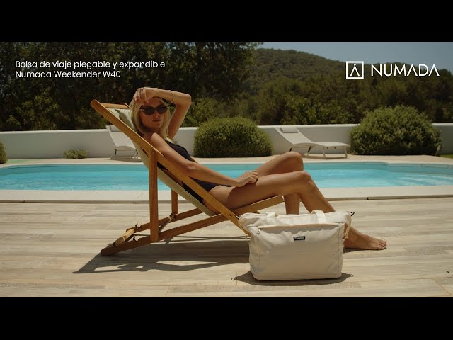 Vídeo relacionado con Plegable Bolsa de Viaje Extra Grande de Mano Equipaje Equipado Weekender Tela Multi Bolsillos Hombro 90 * 40 * 40 cm Capacidad de 144L XXL (Black)