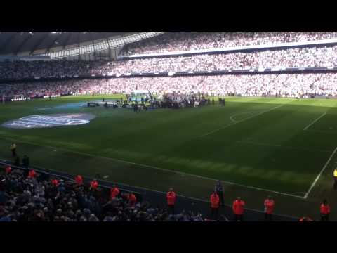 Manchester City lift the Premiership! 13/05/2012