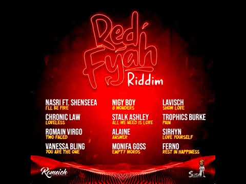 Red Fyah Riddim Mix (Full) Feat. Shenseea, Christopher Martin, Romain Virgo, Chronic Law (May 2025)
