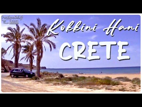 🇬🇷CRETE, Kokkini Hani and Vathianos Kampos Off Season, Greece - Kréta, Kokkini Hani