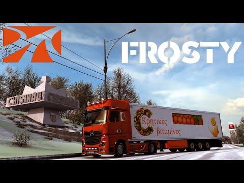ETS2 [GR] ProMods 2.51 FROSTY-Bielsko Biała-Поляниця-Chişinǎu 6/6