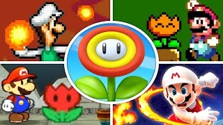 Evolution of Fire Flowers (1985 - 2018)