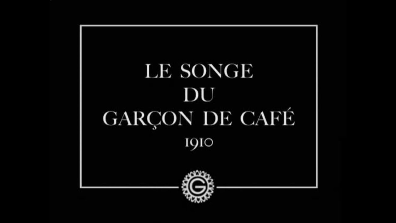 Le songe d'un garçon de café (Émile Cohl, 1910) / Сон офіціанта