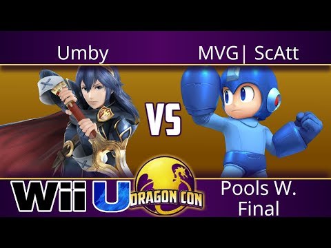 DragonCon 2018 - MVG| ScAtt(Megaman) vs Umby(Lucina) - Smash 4 Pools W. Finals