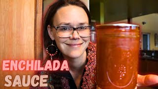 Canning Enchilada Sauce | Hamakua Homestead