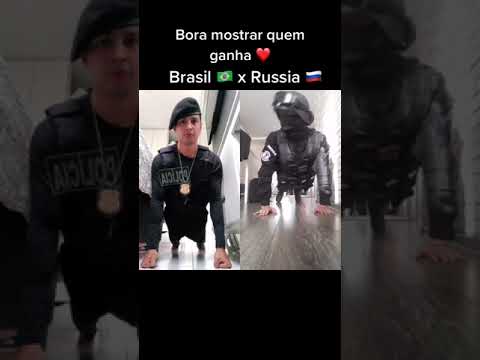 , title : 'Policia brasileira x polícia Russa quem ganha #shorts'