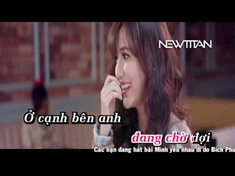 Karaoke Mình yêu nhau đi   Bích Phương Full Beat Gốc