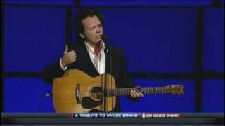 John Mellencamp Longest Days Live Acoustic @ Myles Brand Tribute 10-28-2009