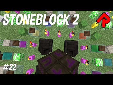Behold The Crimson Rites! | Minecraft FTB Stoneblock 2 ep 22