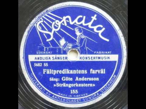 Fältpredikantens farväl - 'Strängorkestern'; Göte Andersson 1941