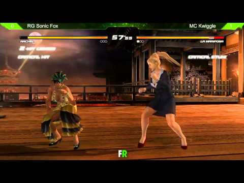 Final Round 17 Dead or Alive 5 Ultimate Losers Finals Sonic Fox vs MC Kwiggle